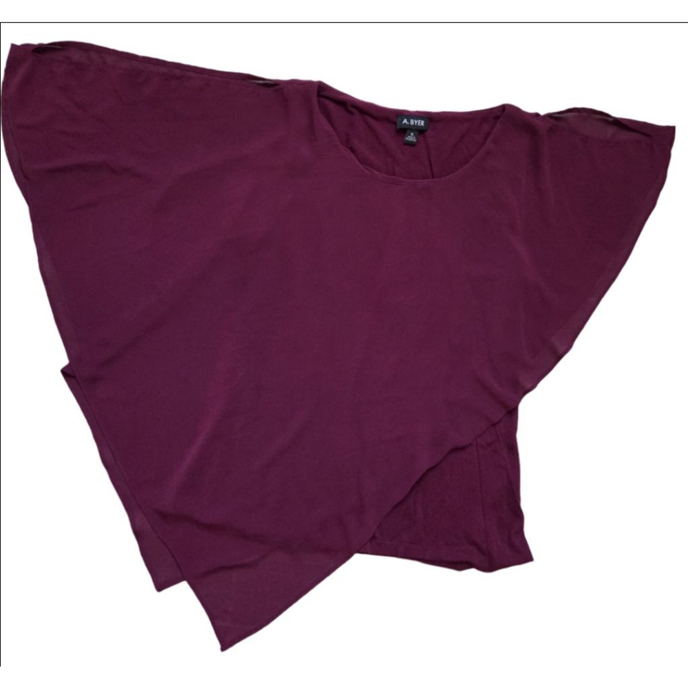 Women's A. Byer Top Size XL Purple